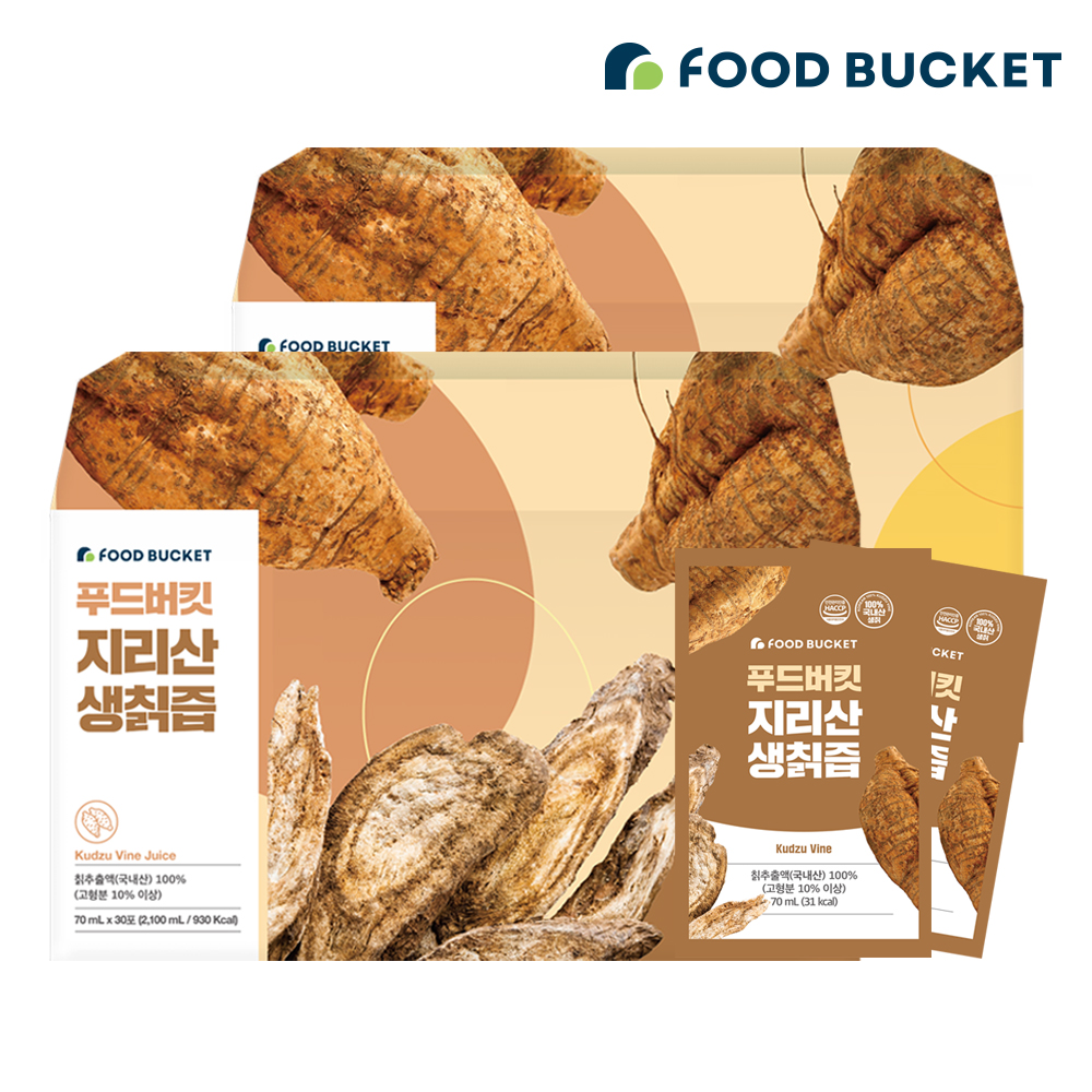 푸드버킷 지리산생칡100% 칡즙 30포, 2개 - 상품 이미지