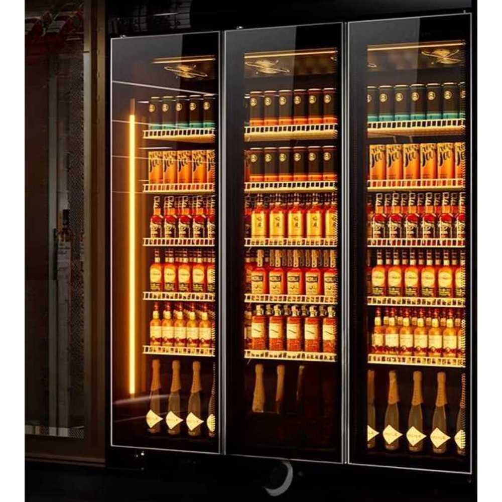 편의점 업소용 주류 냉장고 마트 식당 대형 음료 보관 3도어 1500x600x1830mm(3색등) - 상품 이미지