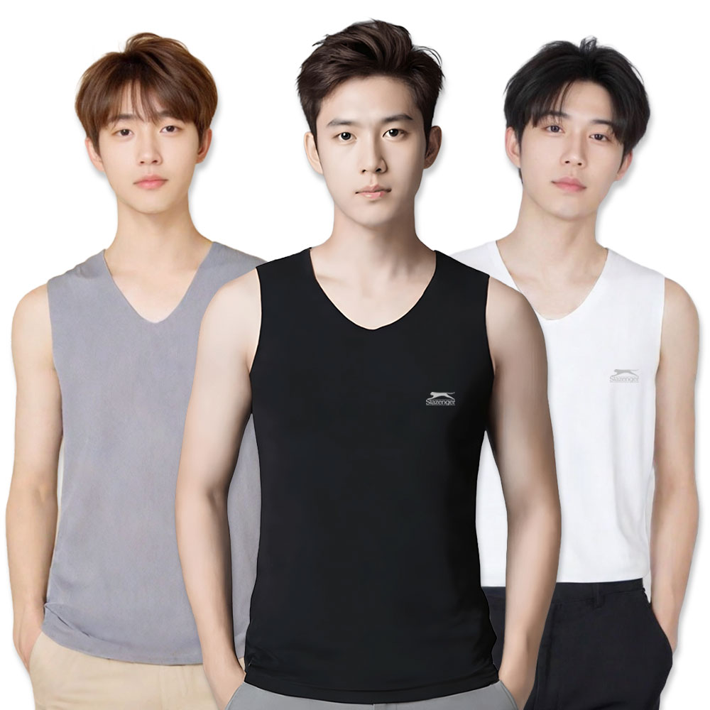 속시원한 남자 런닝 메리야스 3종세트 쿨나시 쿨냉감