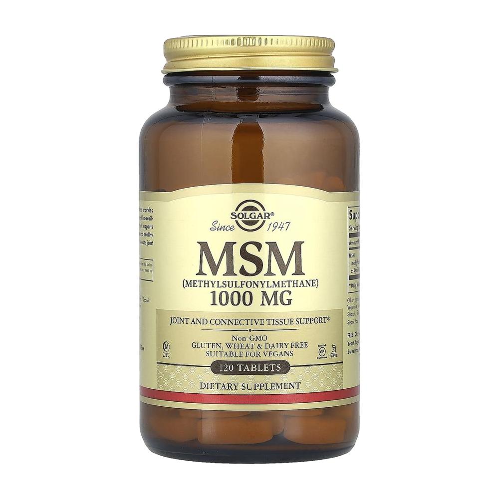 솔가 MSM 1000mg 엠에스엠 식이유황 120정 - 상품 이미지