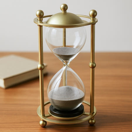 SL75874 감성 인테리어 모래시계 30분 골드실버