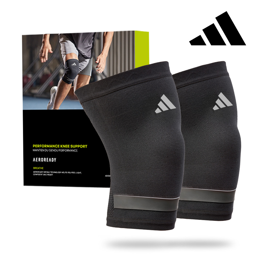 1+1 아디다스 무릎보호대 에어로레디 니슬리브 러닝 등산 헬스 축구 농구 테니스 배구