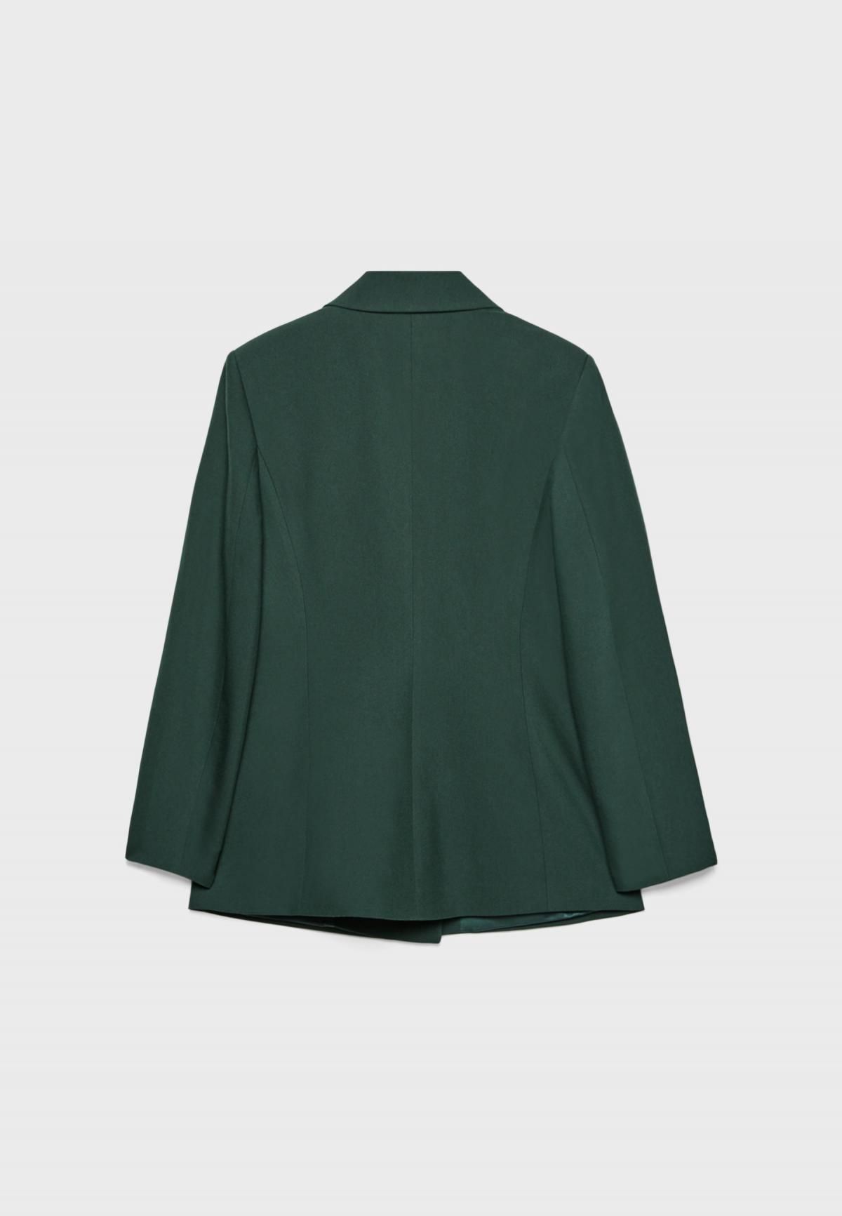 스트라디바리우스 테일러드 슬림핏 더블브레스트 블레이저 1901/638 GREEN - 상세 이미지 2