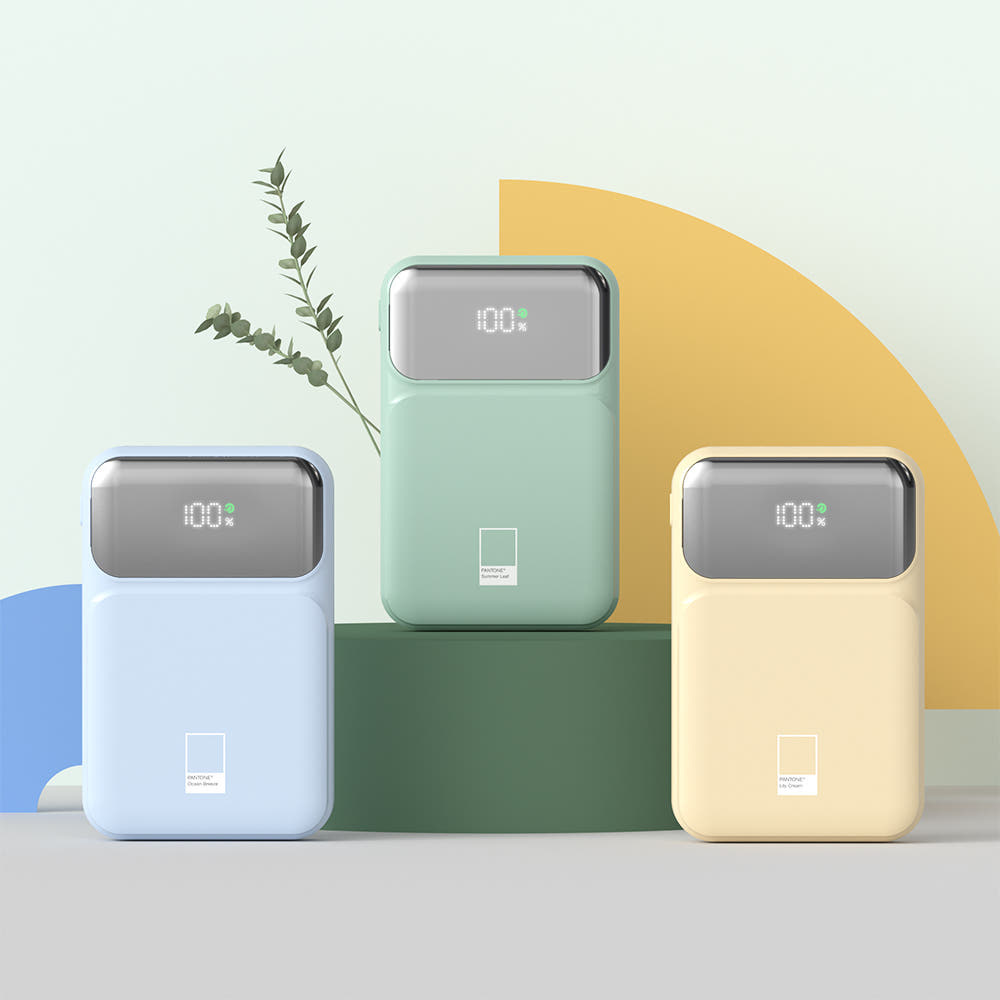 이어맥 팬톤 빌트인 케이블 22.5W 고속 충전 보조배터리 10000mAh