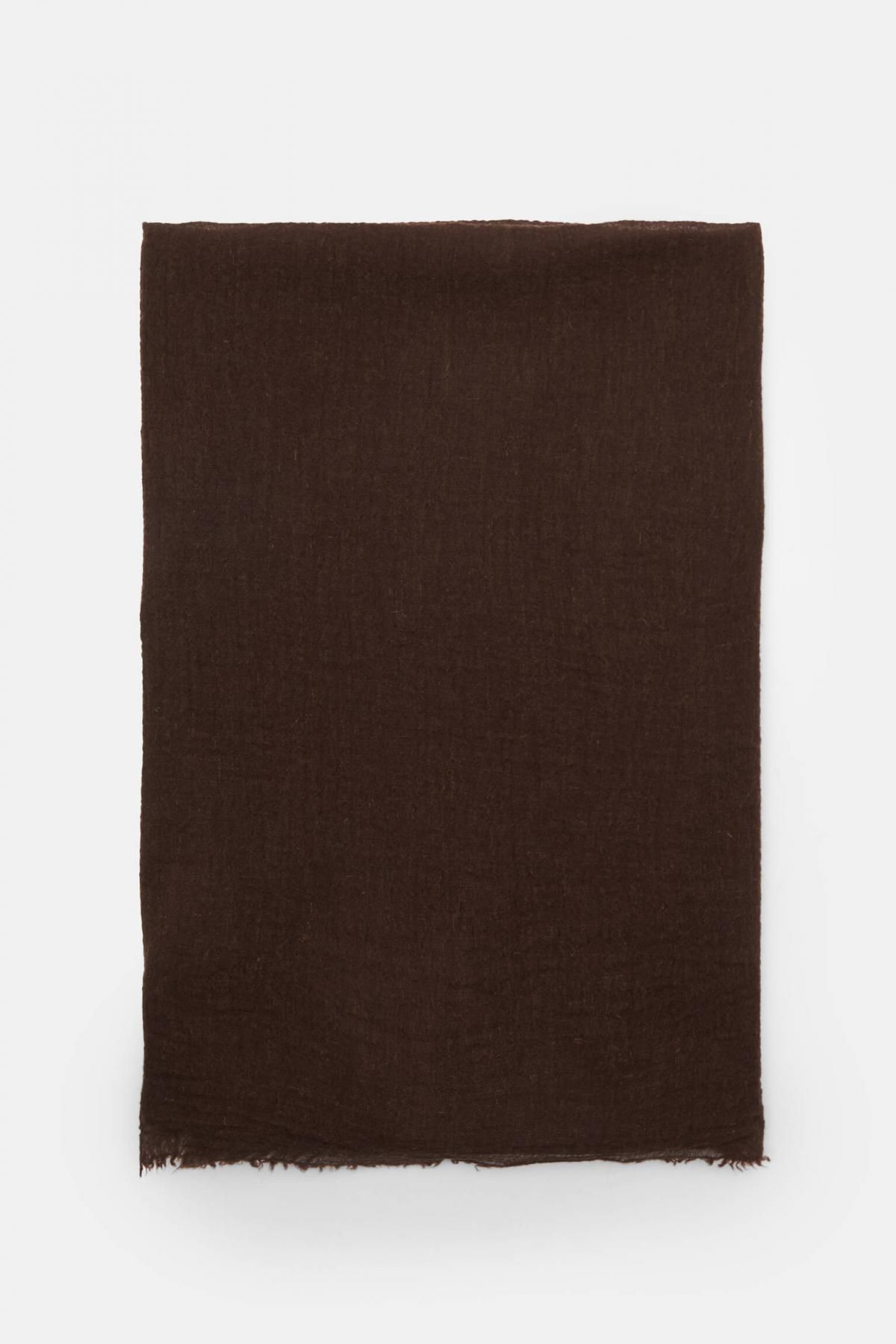 풀앤베어 쉬폰 브라운 스카프 7940/300 CHOCOLATE BROWN - 상세 이미지 3
