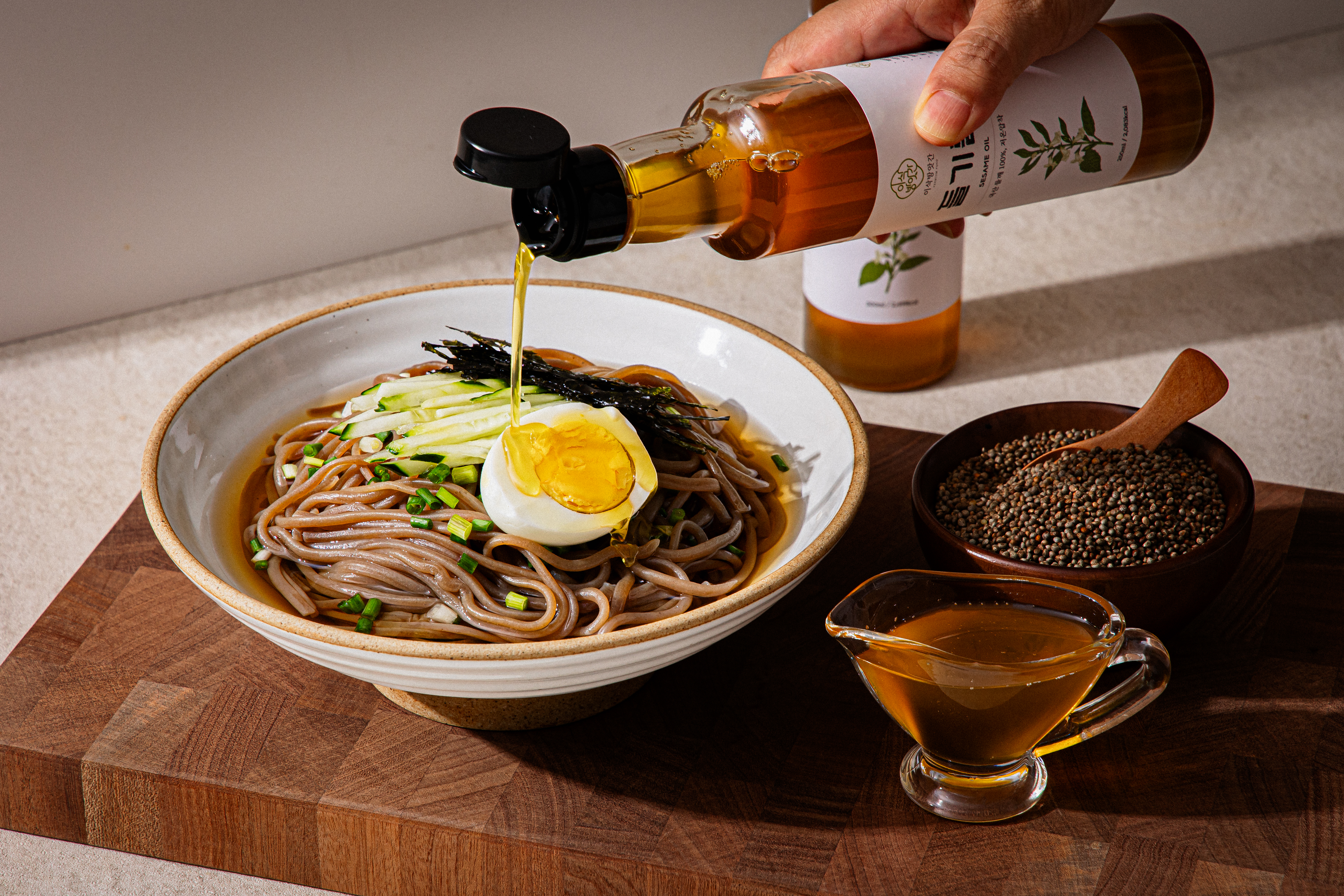 이삭방앗간 당일착유 국산 저온압착 참기름 180ml 선물세트