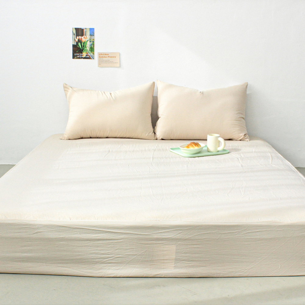 부드러운 아멜리 워싱 사계절 매트리스커버 매그놀리아, Q(퀸)