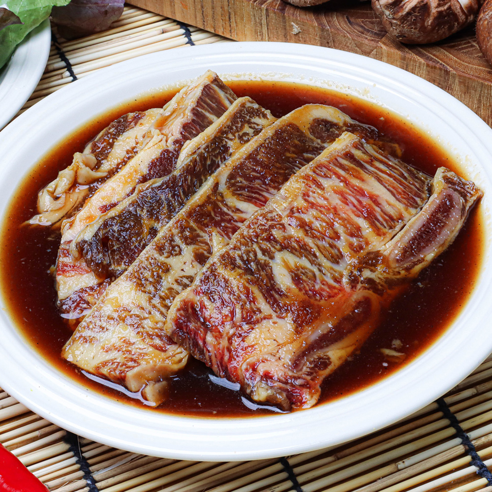 LA갈비 2kg 명품 꽃갈비  프리미엄 미국산 호주산 초이스 등급 지방깔끔제거 이미지 2