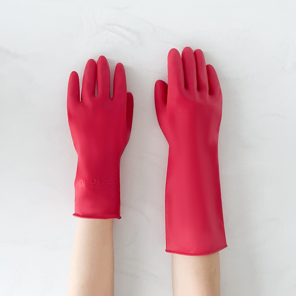 러버랩 국내산 컬러풀 고무장갑 12개 골라담기(손목/팔목/손이쏙)