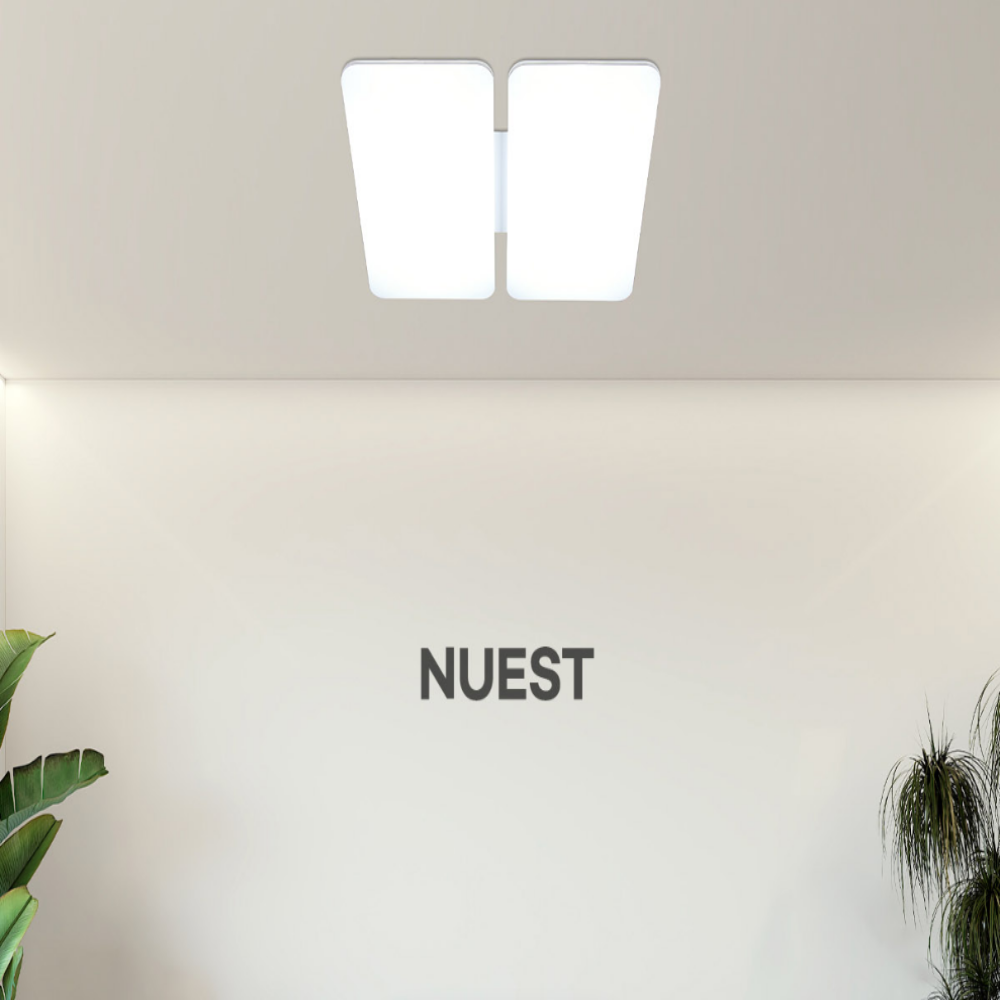 리모컨거실등 슬림 사각 LED 아파트 거실 조명 등 150W, 주광색,주백색,전구색 - 상세 이미지 2