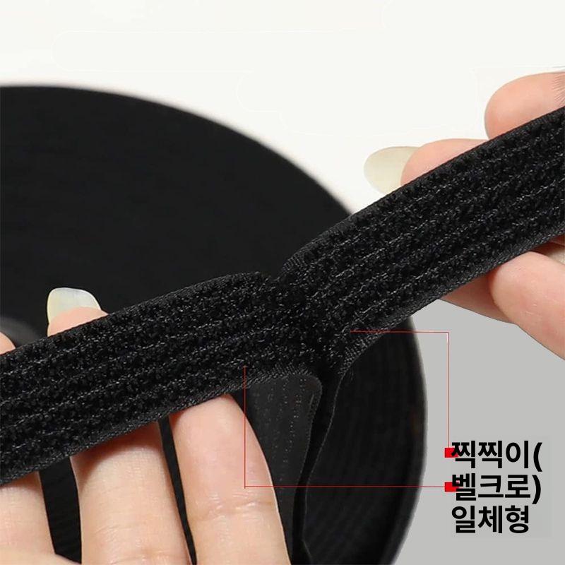 버클 스트랩 다용도 압축벨트 고정 고정끈 등산 캠핑 2.0cm 접착 1m+5개 체험용 - 상세 이미지 2