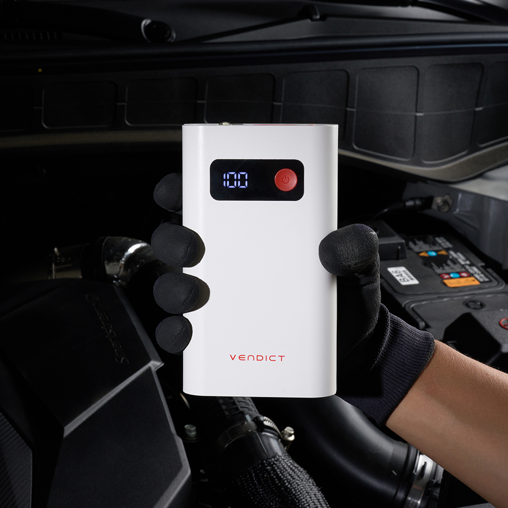 벤딕트 점프 스타터 스타트 자동차 방전 배터리 충전 오토바이 14800mAh - 상품 이미지