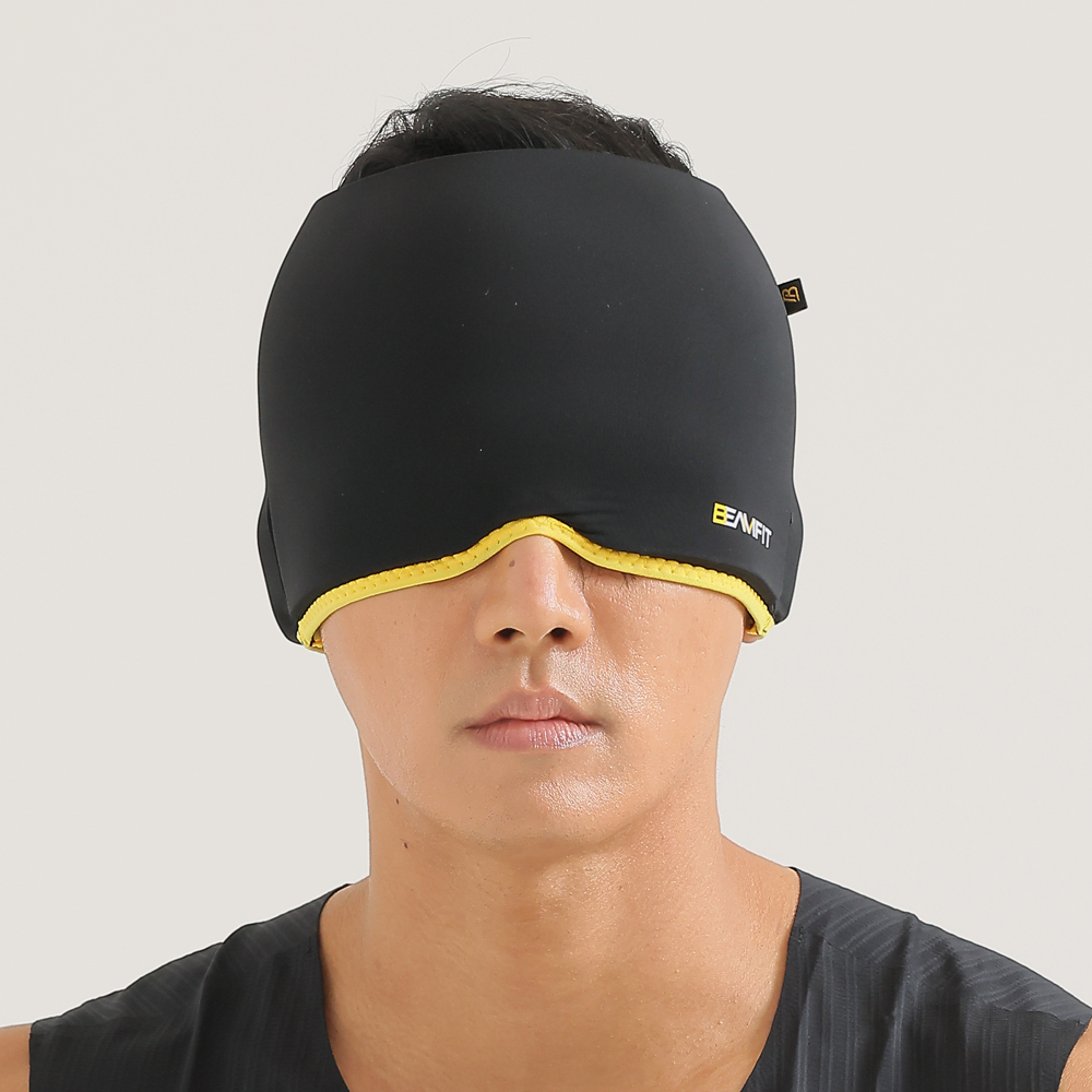 빔핏 머리 냉찜질팩 눈 안대 얼굴 붓기 두통 얼음팩 아이스젤 슬리브 - 상세 이미지 3