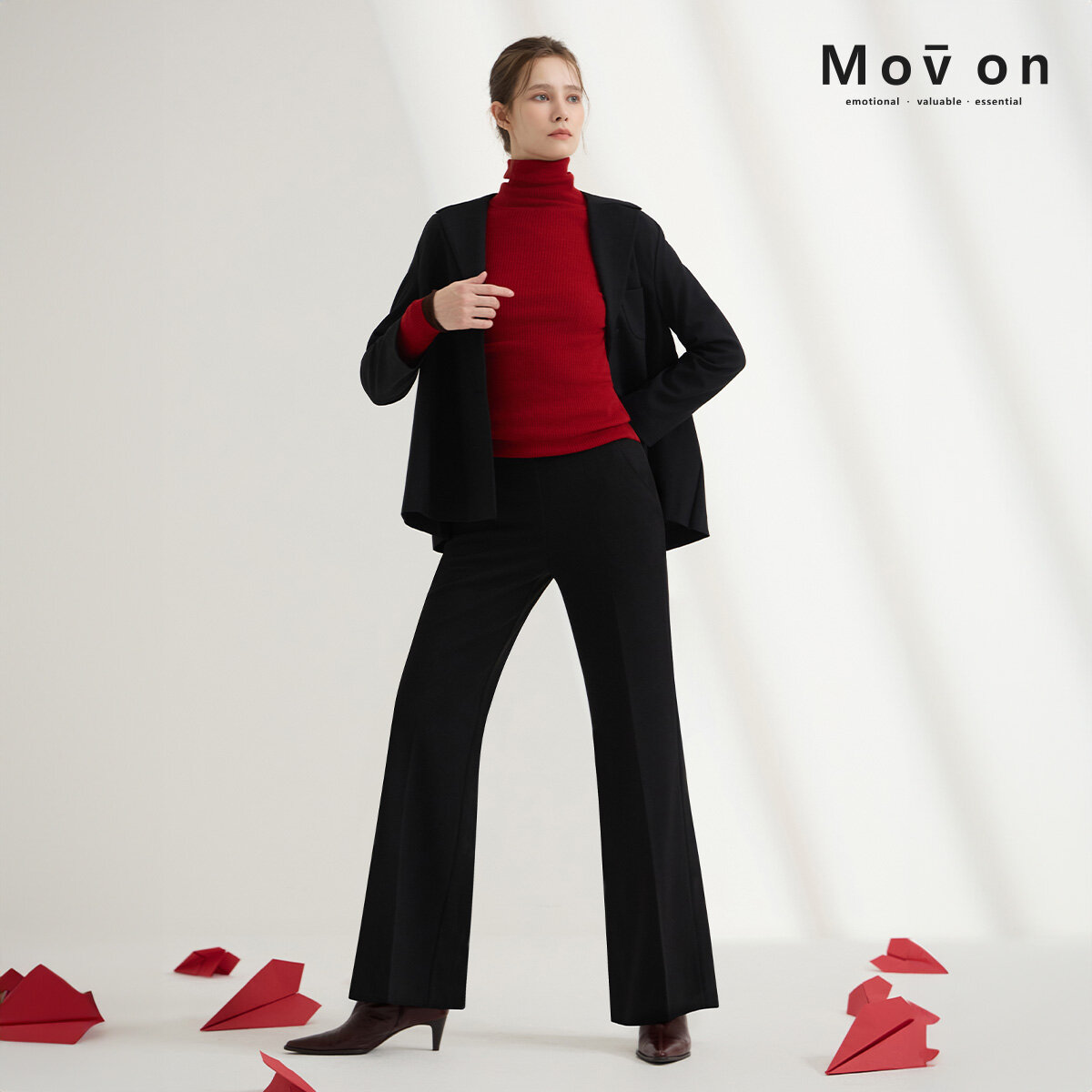 모브온 25FW 매직 밴딩팬츠 3종 (25FW 최신상!) - 상세 이미지 3