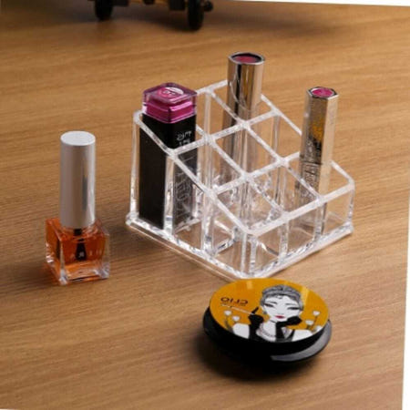 9칸 립스틱 정리대 화장품 립스틱보관함 향수진열장