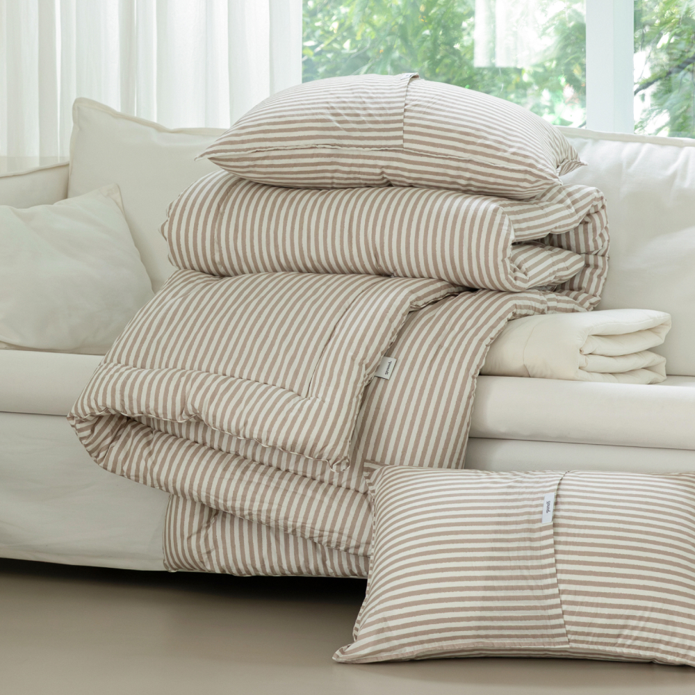 슬라운드 인네이처 호라이즌 고밀도 순면 사계절 겨울 차렵 이불 SS