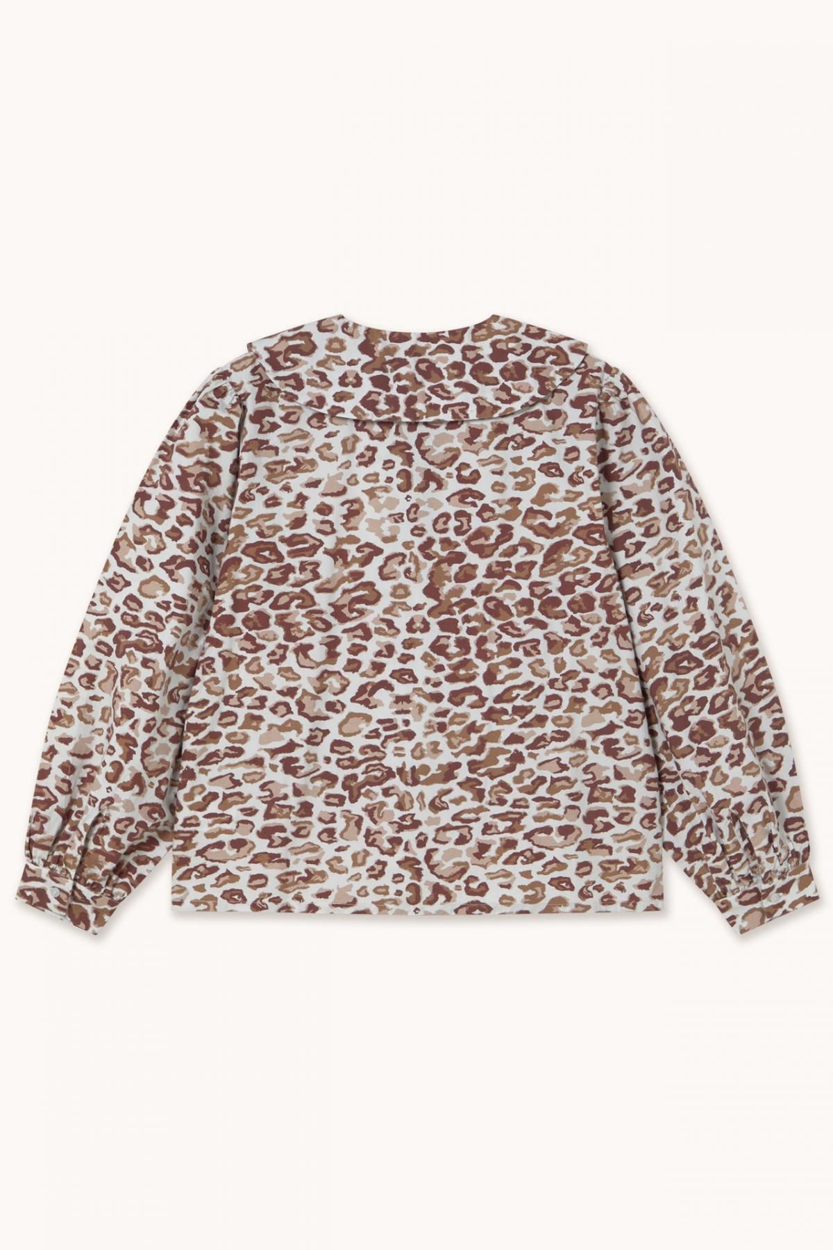 타이니코튼 애니멀 프린트 트렌디 루즈핏 블라우스 AW25-640J24 ONE COLOR - 상세 이미지 2