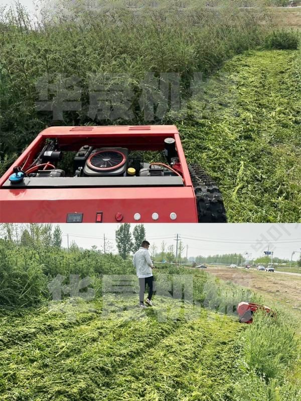 무선제초기 고마력 원격 제어 잔디 깎는 기계 소형 농기계 과수원 잡초 제거기 농업용 예초기 트리머 정원 관리용 다기능 휴대용 잔디깎이 - 상세 이미지 3