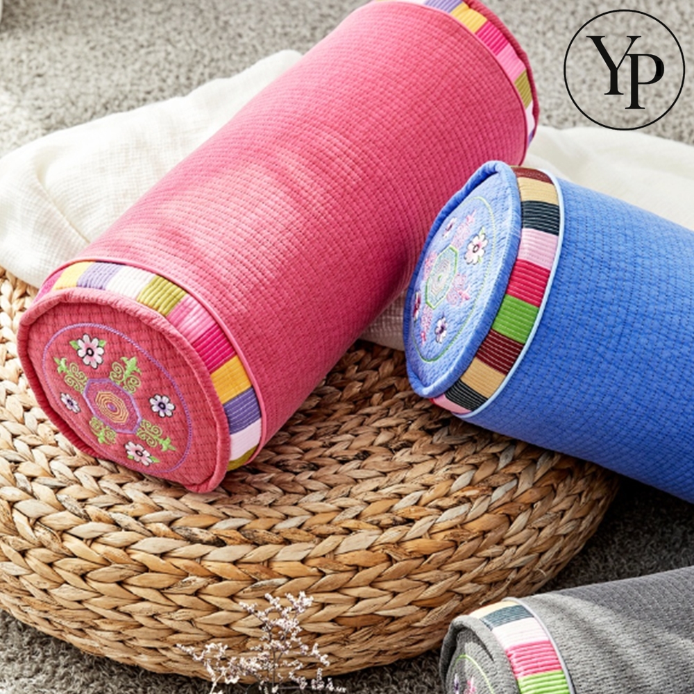 낮은 메밀 베개 껍질 경추 원형 할머니 할아버지 건강 통기성 쿠션