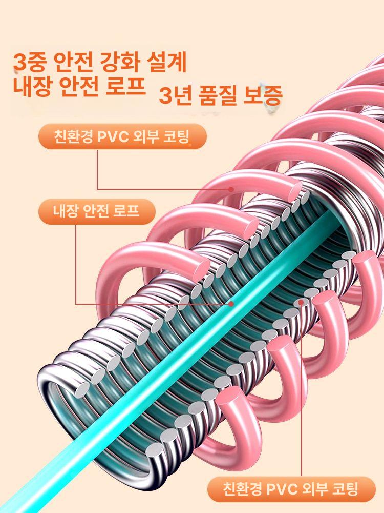 훌라후프 효과 칼로리 훌라이프 체중 무거운 다이어트훌라후프 훌라우프 훌라후프다이어트 핑크퍼플블루 약 1.6kg 슬림웨이스트 - 상세 이미지 4