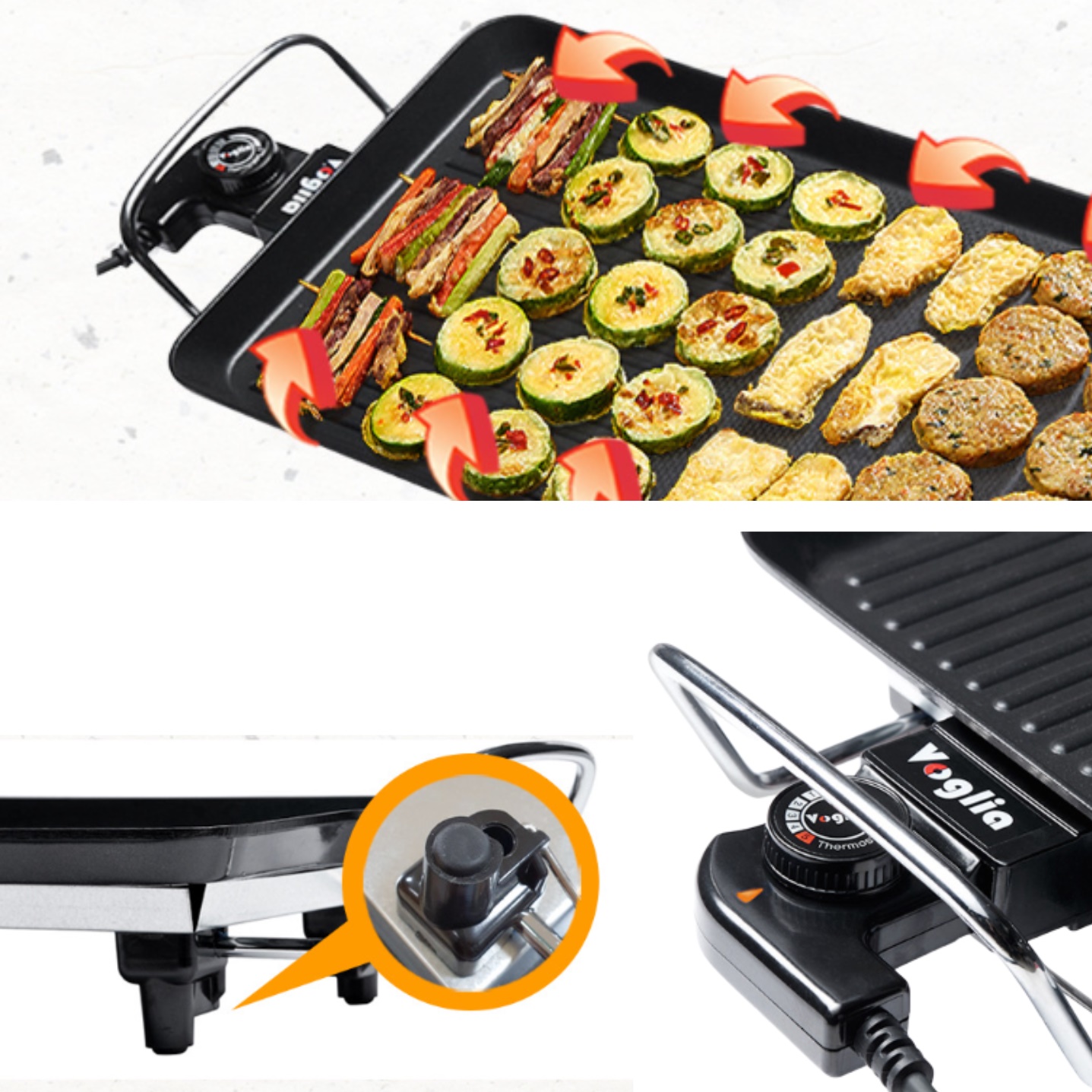 초대형 전기그릴 5인용 전기그릴 업소용 전 굽는 기계