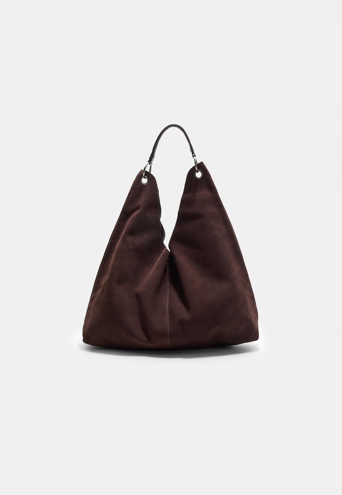 스트라디바리우스 소프트 레더 링 디테일 숄더백 3624/901 BROWN - 메인 이미지