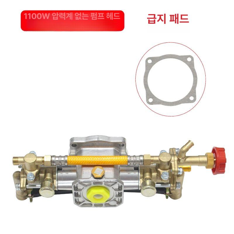 가솔린 분무기 살충제 농약살포기 분사기 농약 분무 치파랠리 살포기 살수기 1100W 전동기 펌프 헤드 압력계없음 - 상세 이미지 5