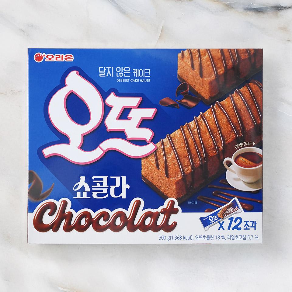메가마트 오리온 오뜨 쇼콜라 12조각 300g - 메인 이미지