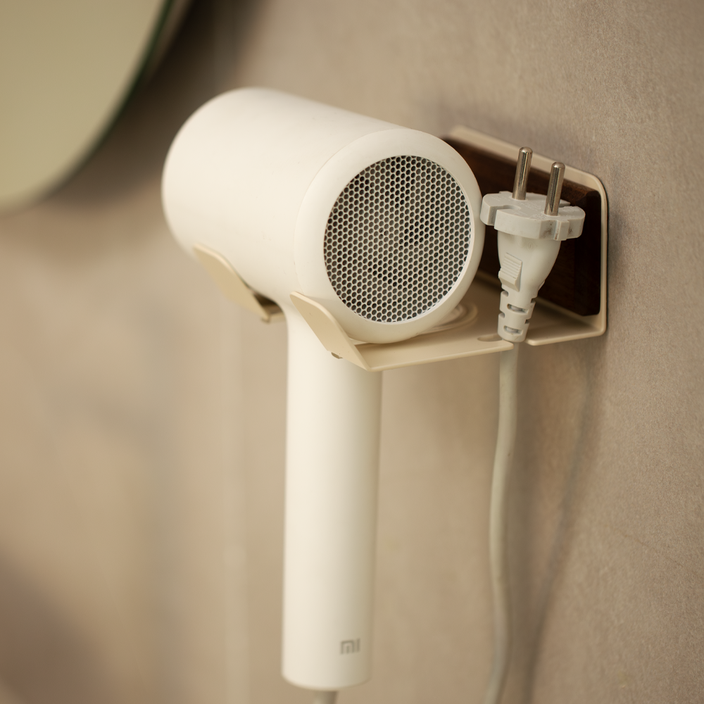 무타공 욕실 드라이기 드라이 거치대 헤어 드라이어 걸이 홀더 화장실 선정리 정리함 보관함