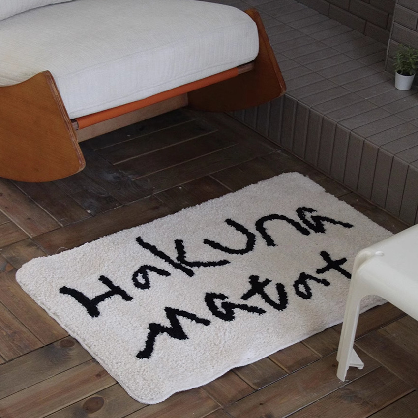 하쿠나 거실 카페트 사계절 미니 러그 Hakuna Rug 40cm - 상세 이미지 3