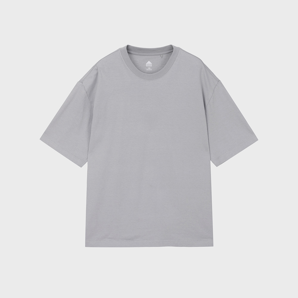 베이직하우스 16수 솔리드 반팔티 티셔츠