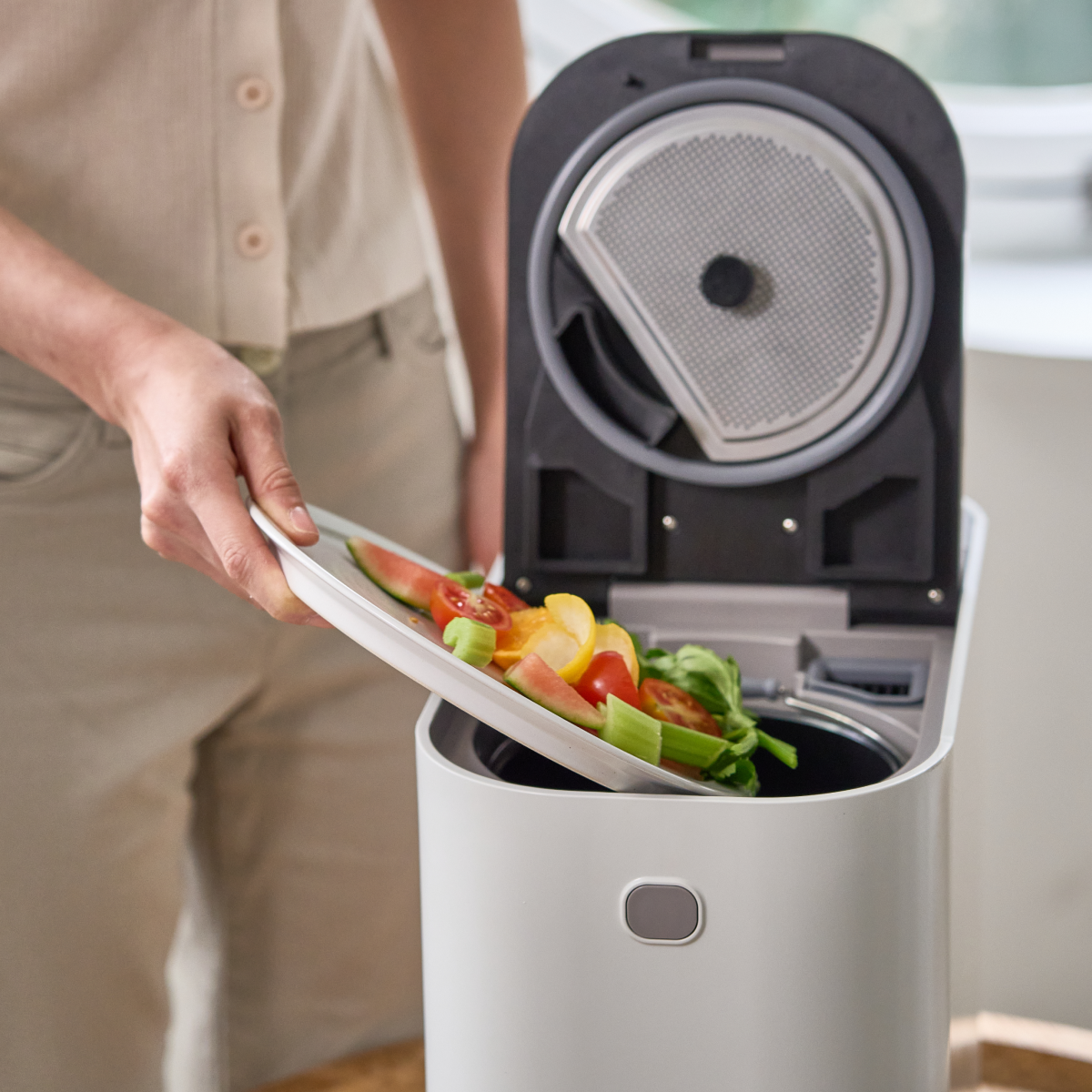 한경희 스마트 AI 에코히트 음식물처리기 HFT-D8000