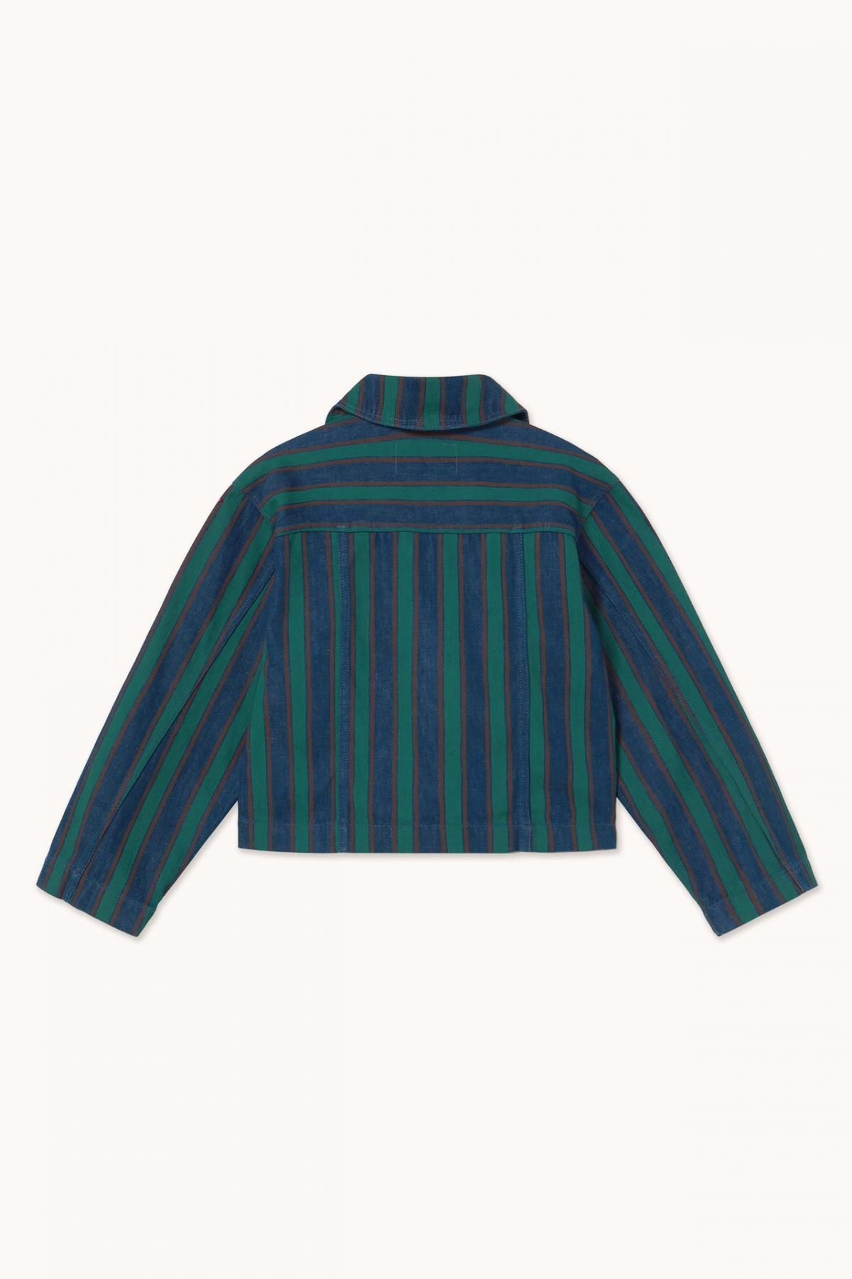 타이니코튼 스트라이프 크롭 테크니컬 재킷 AW25-643K02 ONE COLOR - 상세 이미지 2