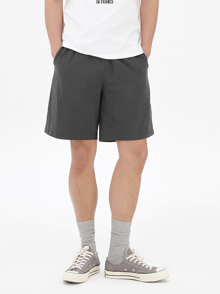 탑텐 남성 쿨에어 코튼 더블니트 쇼츠_MSE2PT1902