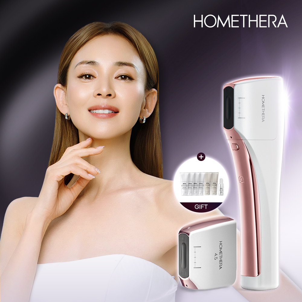 홈쎄라 야노시호 10만샷 패키지 (본체 1개+카트리지 2개) 하이푸 탄력 뷰티디바이스 가정용울쎄라 리프팅 기기