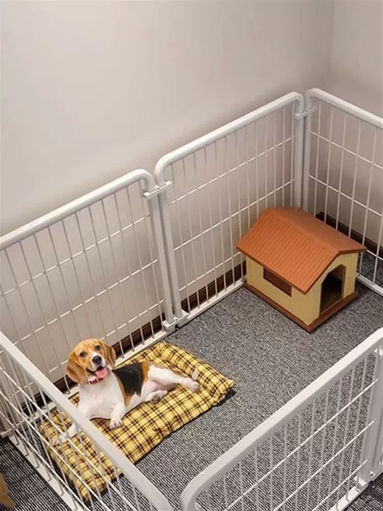 강아지 펜스 고양이 펫룸 투명 펫도어 반려견 애견 안전문 심플화이트 1조각 11x11X11 문형 없음 - 상세 이미지 4