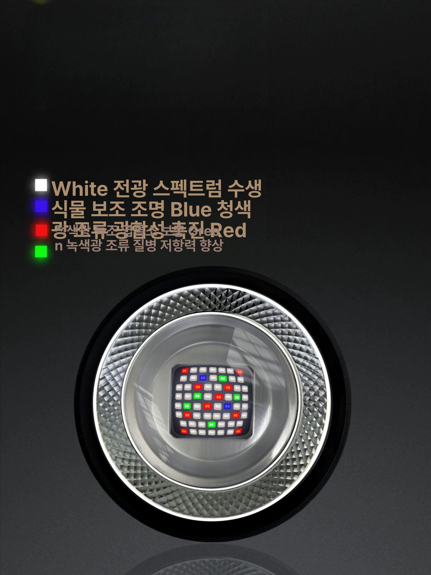 어항덮개 물고기 점프방지 수족관 아크릴 어항 메쉬 전구 45W 조명 90 발광 백색광 - 상세 이미지 4