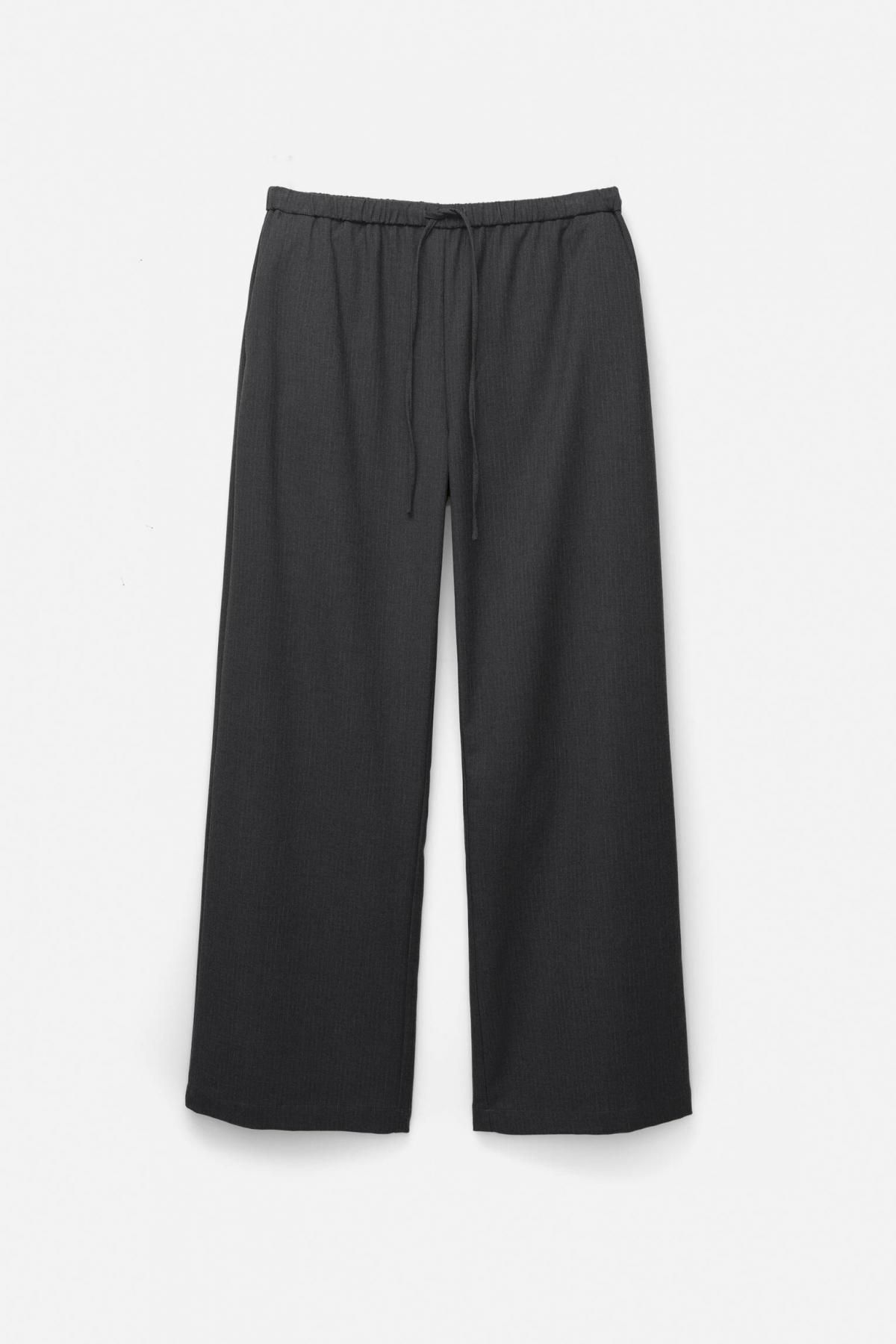 풀앤베어 테일러드핏 와이드 조거 팬츠 7675/359 GREY - 상세 이미지 5