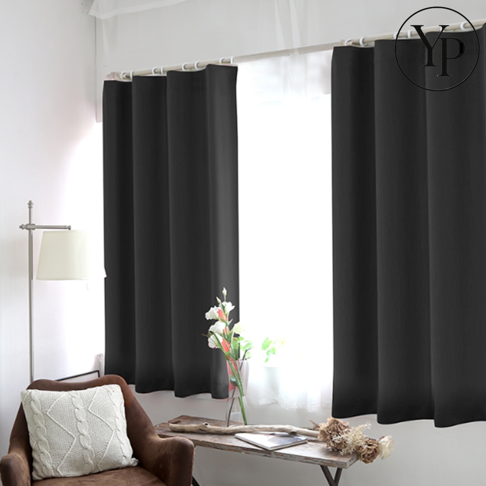 작은창 암막 커튼 블라인드 자취 원룸 거실 방한 가리개 짧은 핀형 가림막