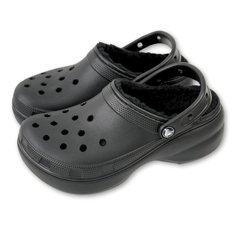 크록스 털슬리퍼 겨울 퍼 털신 털신발 퍼슈어 블랙 f, 230