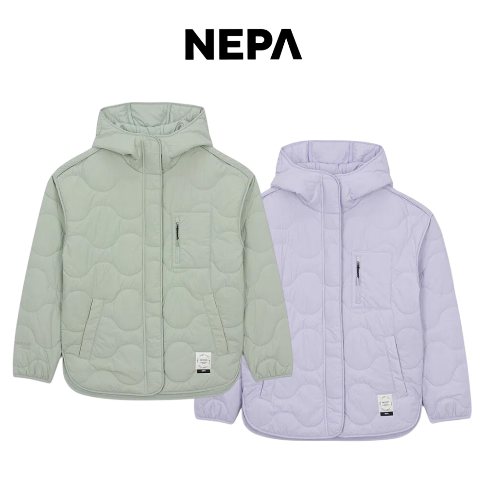 네파 경량패딩 여성 후드 퀼팅 깔깔이 아웃도어 패딩 내피