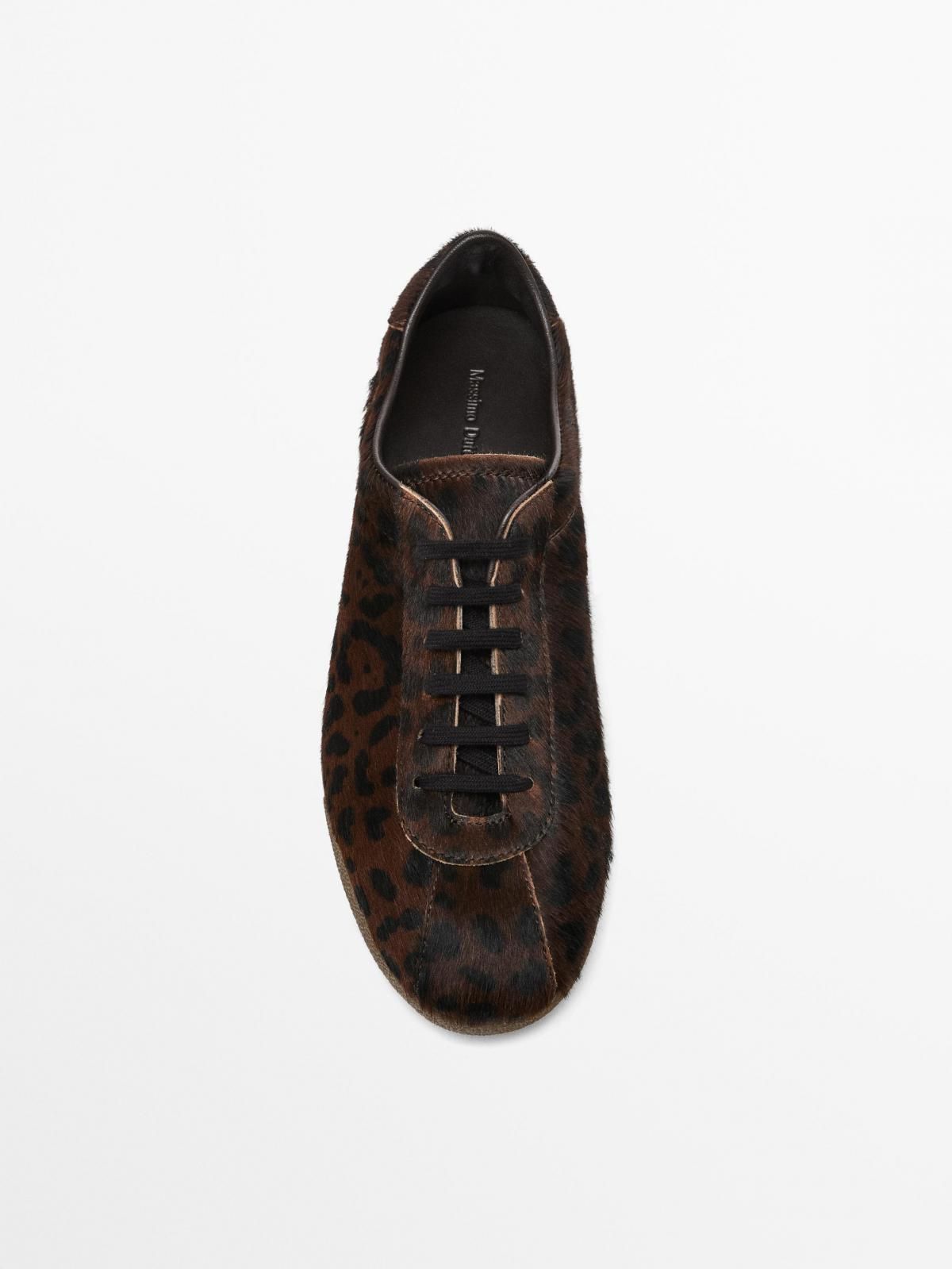 마시모두띠 애니멀 프린트 테크니컬 퍼 스니커즈 1316/650 LEOPARD - 상세 이미지 3