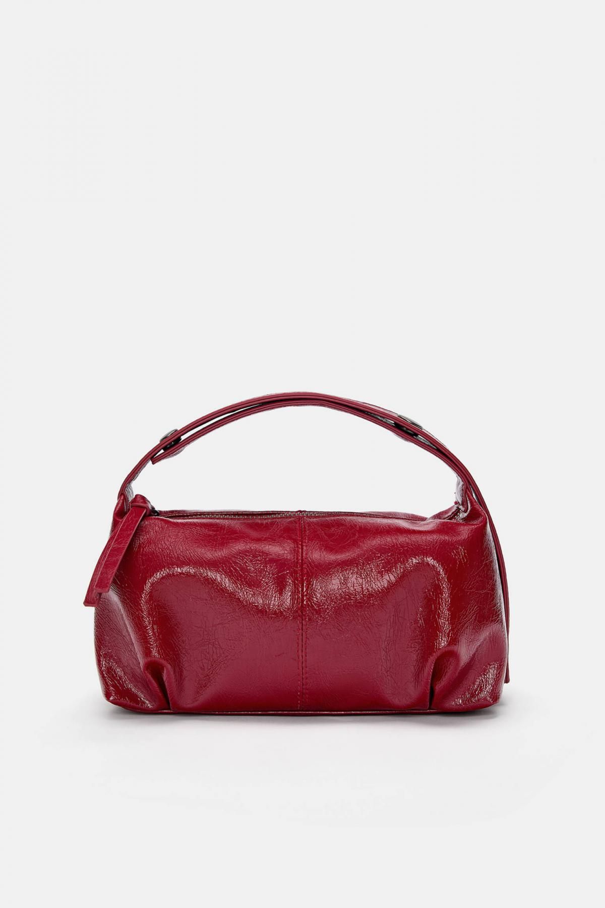 풀앤베어 지퍼 숄더백 4219/640 RED