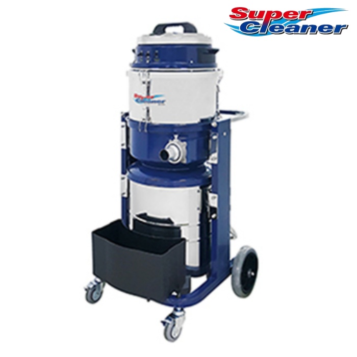 오일칩전용 산업용청소기 60L 3모터 건습식 진공청소기 4M