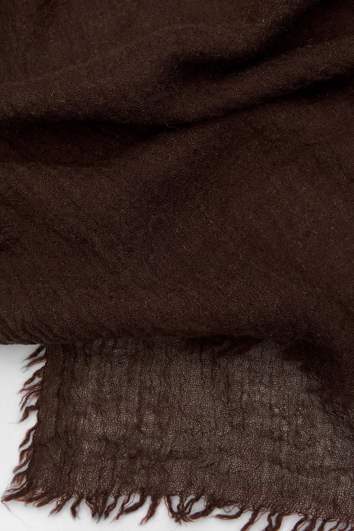 풀앤베어 쉬폰 브라운 스카프 7940/300 CHOCOLATE BROWN - 상세 이미지 4