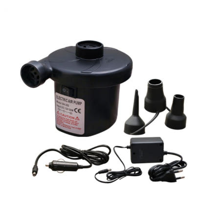 더원스토리 에어펌프 가정용 차량용 겸용 전동펌프 공기주입기 수동 자동 풀장 튜브 풍선 에어매트