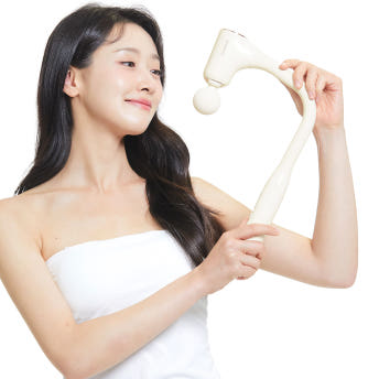 휴플러스 릴랙스 목 어깨 승모근 커브건 바닐라 1개 +1개 (2SET) - 상세 이미지 4