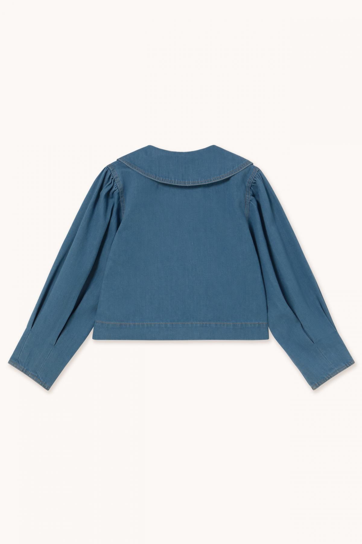 타이니코튼 더블버튼 데님 크롭 자켓 AW25-773K02 ONE COLOR - 상세 이미지 2