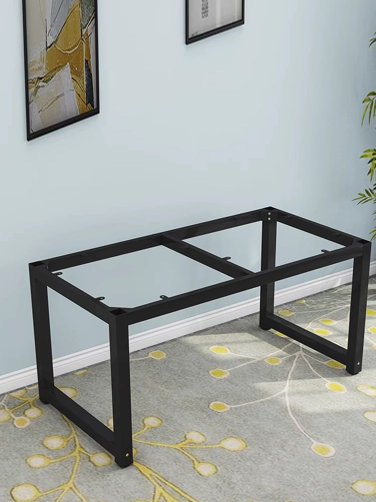 우드슬랩 다리 브라켓 테이블 조립 교체용 책상 철제 부속 가구다리 120x60x71.5 레귤러 - 상세 이미지 2