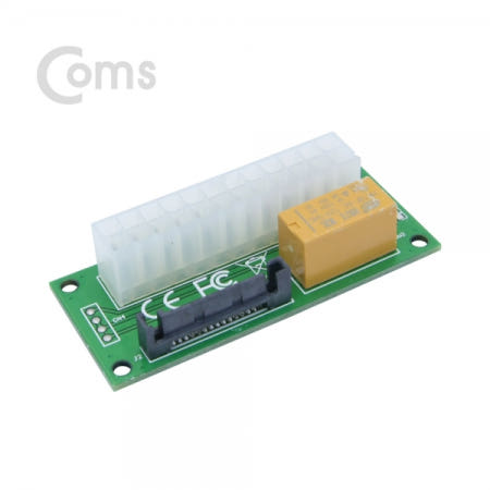 [IE869] Coms 릴레이형 듀얼파워 커넥터 / 24P / SATA / 가상화폐 채굴